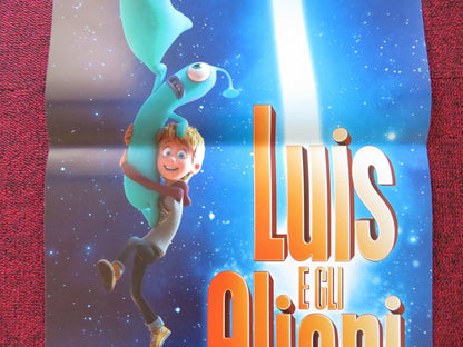 LUIS AND THE ALIENS ITALIAN LOCANDINA POSTER CALLUM MALONEY 2018 Rendezvous Cinema Movie posters