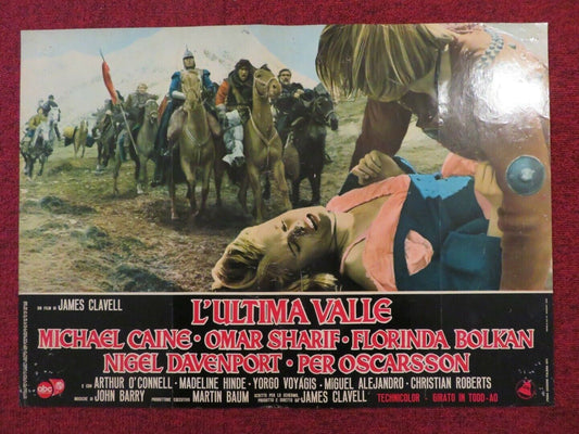 L'ULTIMA VALLE / THE LAST VALLEY ITALIAN FOTOBUSTA POSTER MICHAEL CAINE SHARIF - Rendezvous Cinema