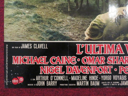 L'ULTIMA VALLE / THE LAST VALLEY ITALIAN FOTOBUSTA POSTER MICHAEL CAINE SHARIF - Rendezvous Cinema