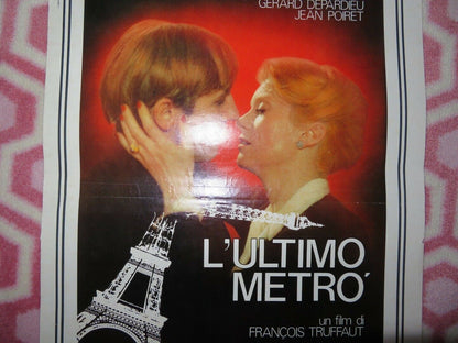 L'ULTIMO METRO / The Last Metro ITALIAN LOCANDINA (27.5"x13") POSTER 1981 Movie posters