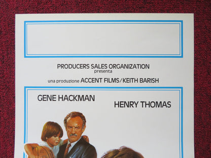L'ULTIMO SOLE D'ESTATE / MISUNDERSTOOD ITALIAN LOCANDINA POSTER G. HACKMAN 1984 Rendezvous Cinema Movie posters