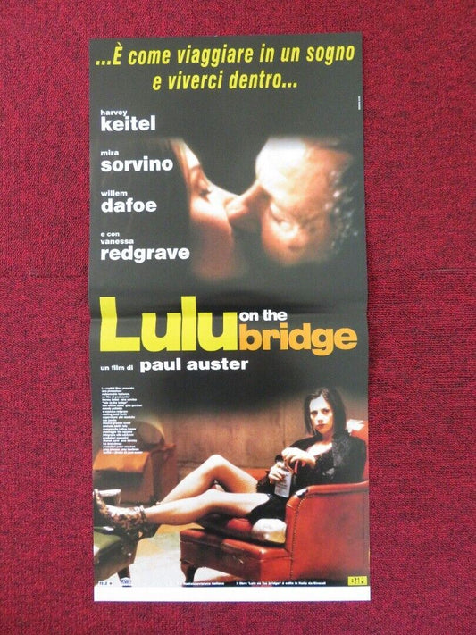 LULU ON THE BRIDGE ITALIAN LOCANDINA (25.5"x12.5") POSTER HARVEY KEITEL 1998 Rendezvous Cinema Movie posters