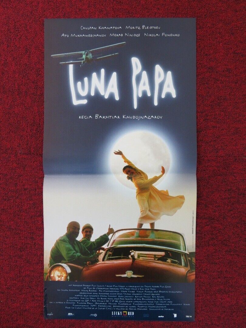 LUNA PAPA ITALIAN LOCANDINA (25"x12.5") POSTER CHULPAN KHAMATOVA 1999 Rendezvous Cinema Movie posters