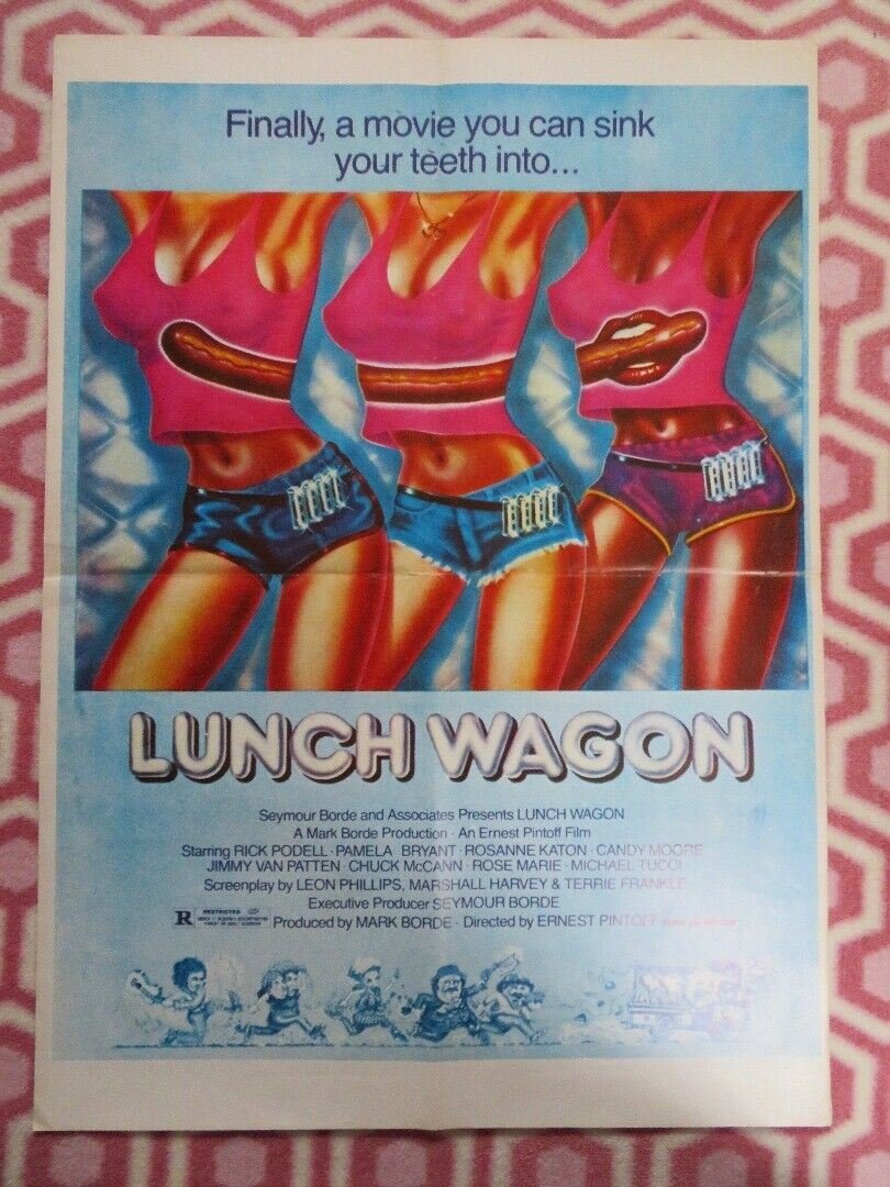 LUNCH WAGON US (27"X 19.5") ROLLED POSTER RICK PODELL 1981 Movie posters