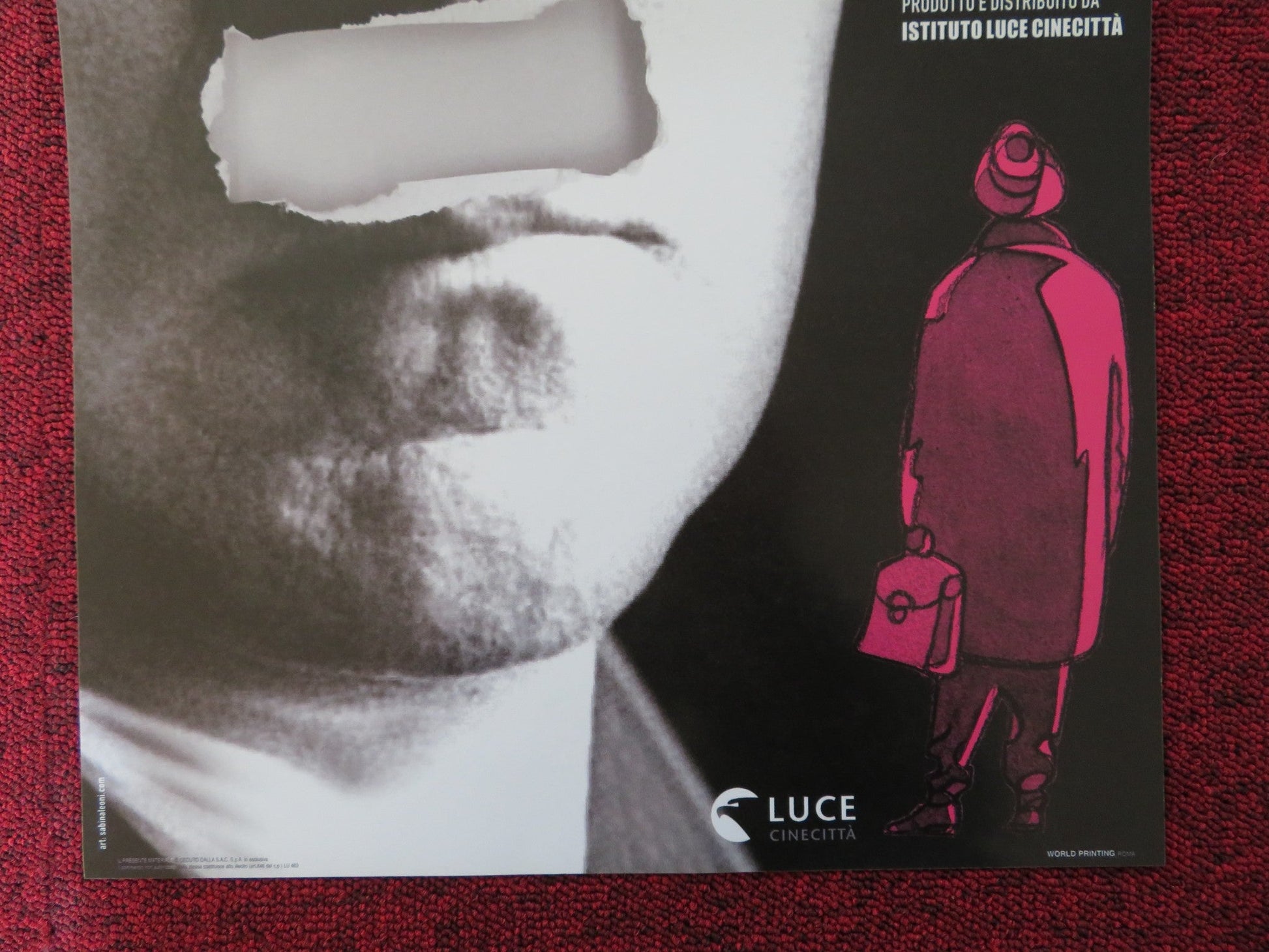 L'UOMO CHE NON CAMBIO LA STORIA ITALIAN LOCANDINA POSTER CLAUDIO BIGAGLI 2016 Rendezvous Cinema Movie posters