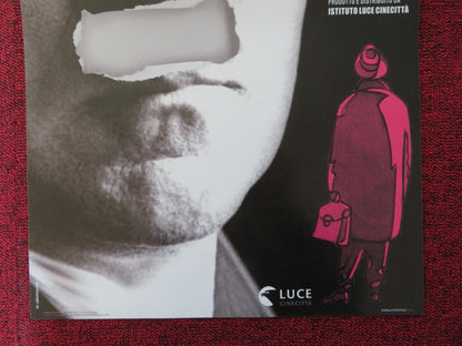 L'UOMO CHE NON CAMBIO LA STORIA ITALIAN LOCANDINA POSTER CLAUDIO BIGAGLI 2016 Rendezvous Cinema Movie posters