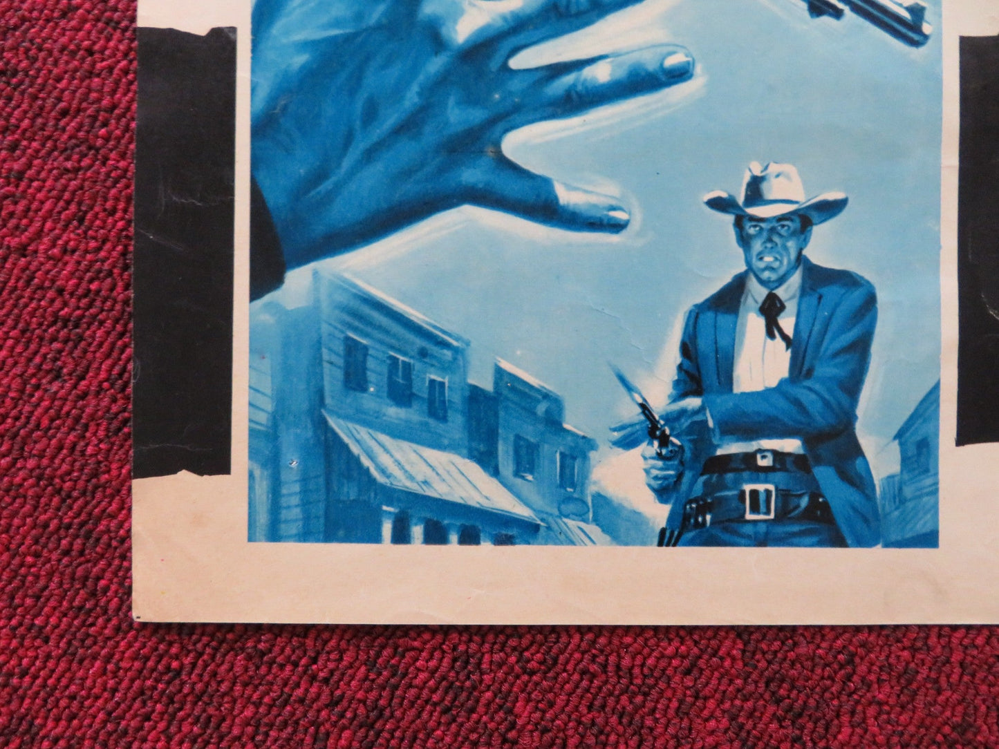 L'UOMO DELL O.K CORRALL - A ITALIAN FOTOBUSTA POSTER GEORGE MARTIN TAYLOR 1964 Rendezvous Cinema Movie posters