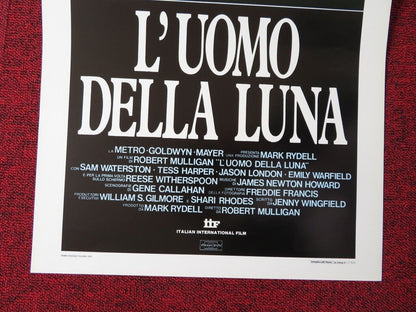 L'UOMO DELLA LUNA ITALIAN LOCANDINA (27.5"x13") POSTER REECE WITHERSPOON 1992 Movie posters