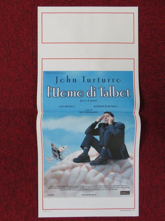 L'UOMO DI TALBOT ITALIAN LOCANDINA (27.5"x13") POSTER JOHN TURTURRO 2001 - Rendezvous Cinema
