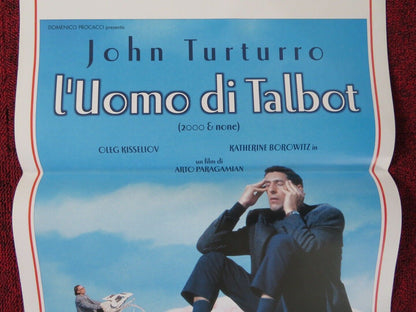 L'UOMO DI TALBOT ITALIAN LOCANDINA (27.5"x13") POSTER JOHN TURTURRO 2001 - Rendezvous Cinema