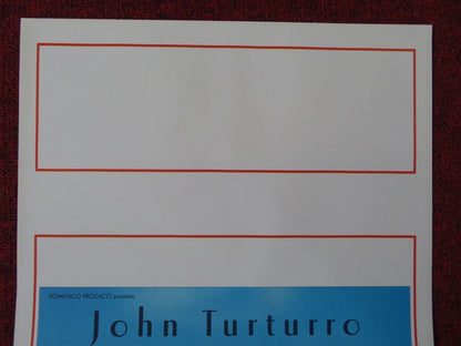 L'UOMO DI TALBOT ITALIAN LOCANDINA (27.5"x13") POSTER JOHN TURTURRO 2001 - Rendezvous Cinema