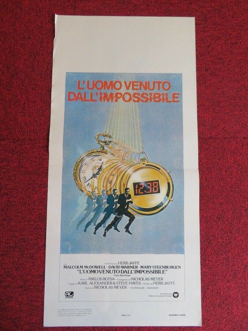 L'UOMO VENUTO DALL'IMPOSSIBILE ITALIAN LOCANDINA (27.5"x13") POSTER 1979 Movie posters