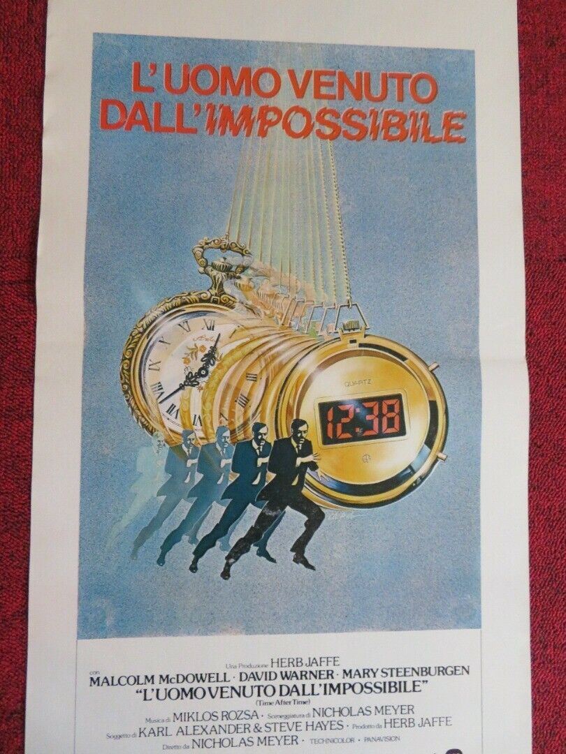 L'UOMO VENUTO DALL'IMPOSSIBILE ITALIAN LOCANDINA (27.5"x13") POSTER 1979 Movie posters