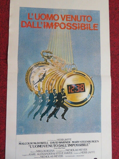 L'UOMO VENUTO DALL'IMPOSSIBILE ITALIAN LOCANDINA (27.5"x13") POSTER 1979 Movie posters