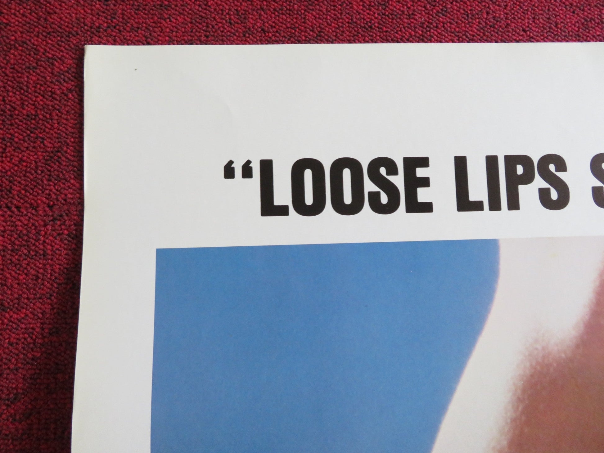 LURE OF THE TRIANGLE US TRI FOLDED ONE SHEET ROLLED POSTER PATRICIA RIVERS 1977 Rendezvous Cinema Movie posters