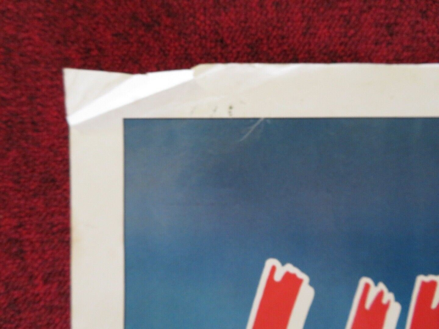 LUST IN THE DUST ONE FOLDED US ONE SHEET POSTER TAB HUNTER LAINIE KAZAN 1984 Movie posters