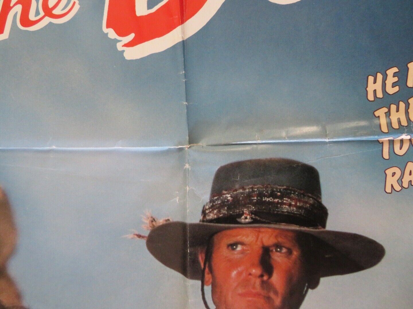 LUST IN THE DUST ONE FOLDED US ONE SHEET POSTER TAB HUNTER LAINIE KAZAN 1984 Movie posters