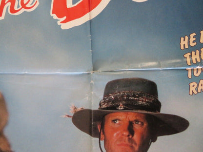 LUST IN THE DUST ONE FOLDED US ONE SHEET POSTER TAB HUNTER LAINIE KAZAN 1984 Movie posters