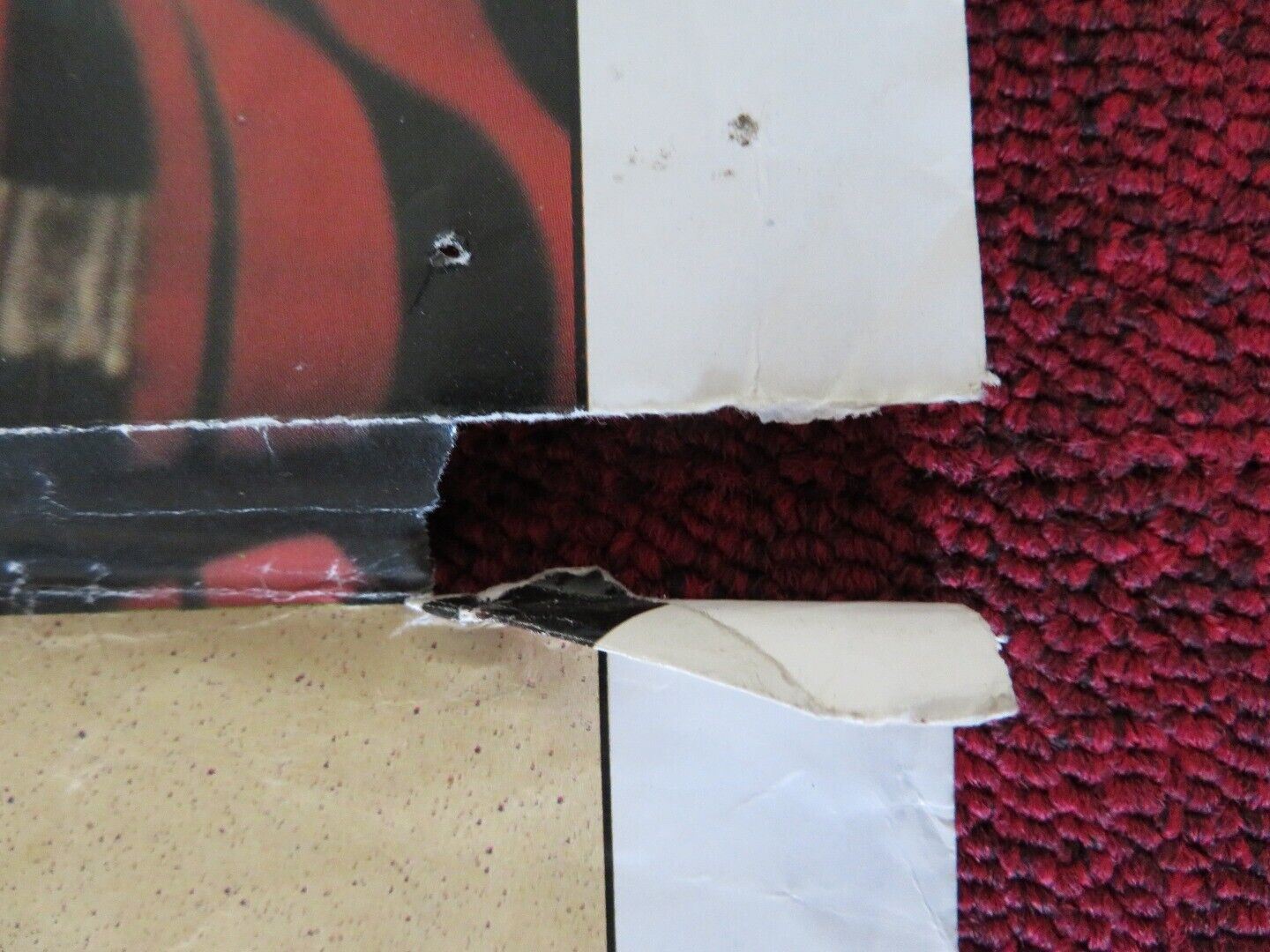 LUST IN THE DUST ONE FOLDED US ONE SHEET POSTER TAB HUNTER LAINIE KAZAN 1984 Movie posters