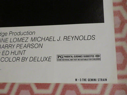 M=3: THE GEMINI STRAIN / Plague US ONE SHEET POSTER DANIEL PILON 1979 Movie posters