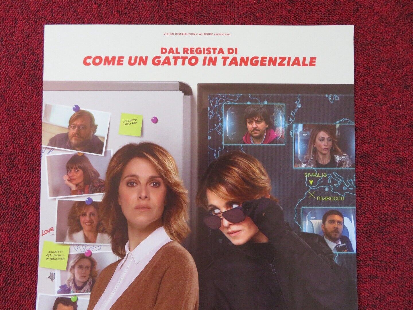 MA COSA CI DICE IL CERVELLO ITALIAN LOCANDINA (26.5"x12.5") POSTER 2019 Rendezvous Cinema Movie posters