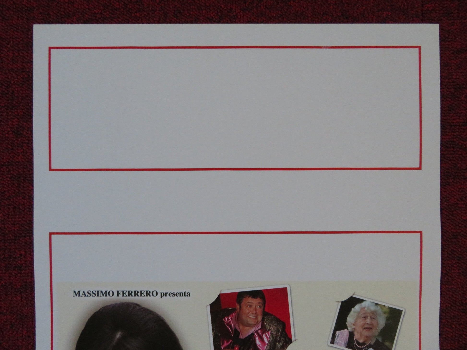 MA L'AMORE... SI! ITALIAN LOCANDINA POSTER ANNA MARIA BARBERA ANDREA TIDONA 2006 Rendezvous Cinema Movie posters