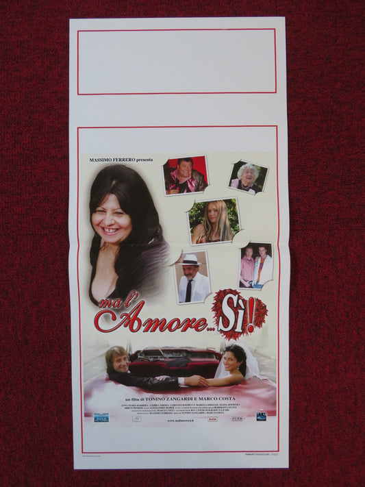 MA L'AMORE... SI! ITALIAN LOCANDINA POSTER ANNA MARIA BARBERA ANDREA TIDONA 2006 Rendezvous Cinema Movie posters