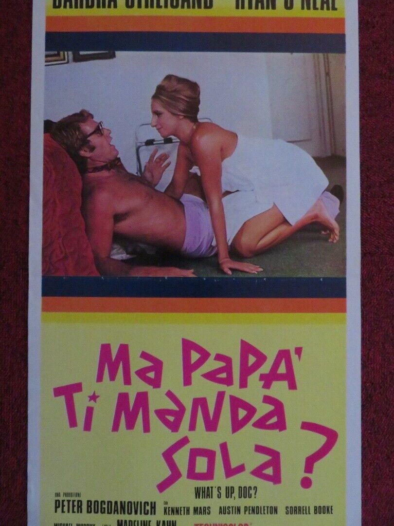 MA PAP' TI MANDA SOLA? ITALIAN LOCANDINA (27.5"x13") POSTER 1972 - Rendezvous Cinema