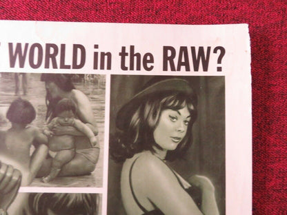 MACABRO / I tabù n. 2 US HALF SHEET (22"x 28") POSTER MARVIN MILLER 1966 Movie posters