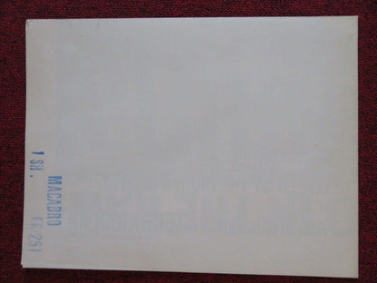 MACABRO ONE FOLDED US ONE SHEET POSTER MARVIN MILLER 1966 Movie posters