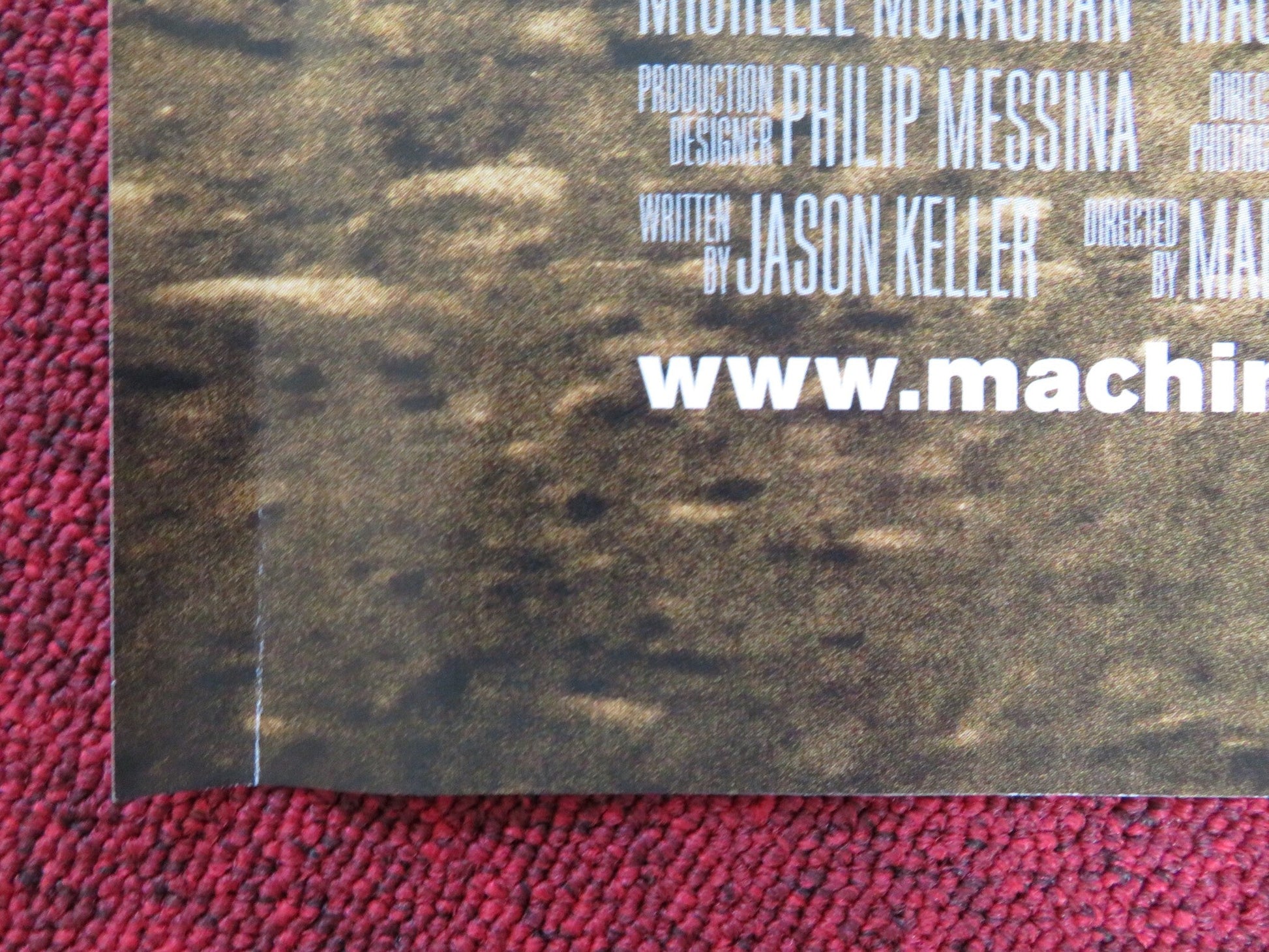 MACHINE GUN PREACHER UK QUAD (30"x 40") ROLLED POSTER GERARD BUTLER 2011 Rendezvous Cinema Movie posters