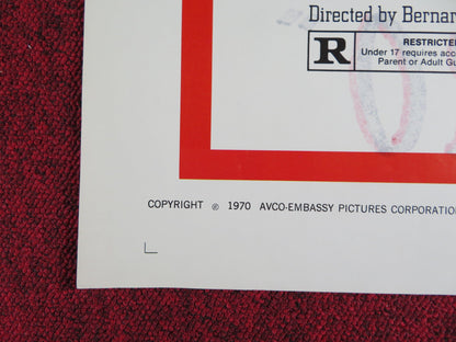 MACHO CALLAHAN FOLDED US ONE SHEET POSTER DAVID JANSSEN JEAN SEBERG 1970 Rendezvous Cinema Movie posters