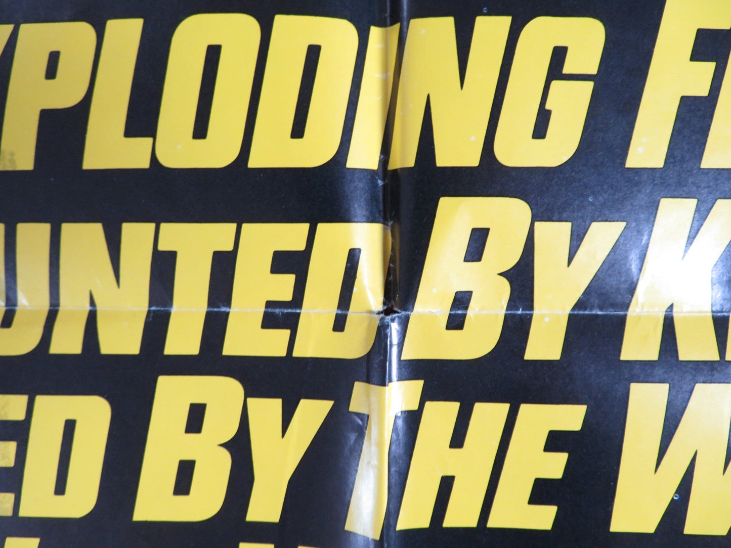 MACHO CALLAHAN FOLDED US ONE SHEET POSTER DAVID JANSSEN JEAN SEBERG 1970 Rendezvous Cinema Movie posters