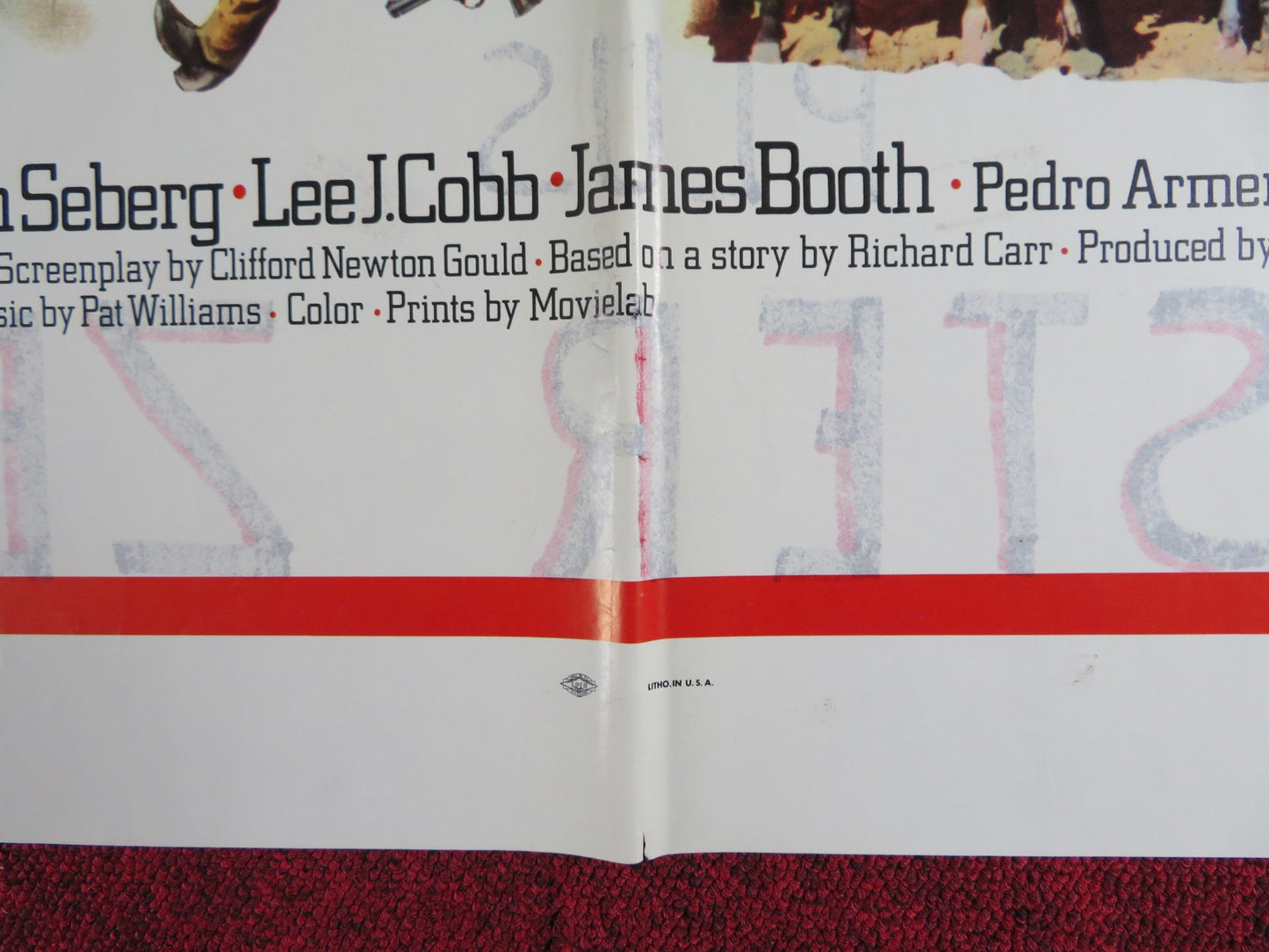 MACHO CALLAHAN FOLDED US ONE SHEET POSTER DAVID JANSSEN JEAN SEBERG 1970 Rendezvous Cinema Movie posters