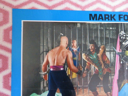 MACISTE GENGIS KHAN Hercules Against the Barbarians ITALIAN FOGLIO POSTER 1964 - Rendezvous Cinema