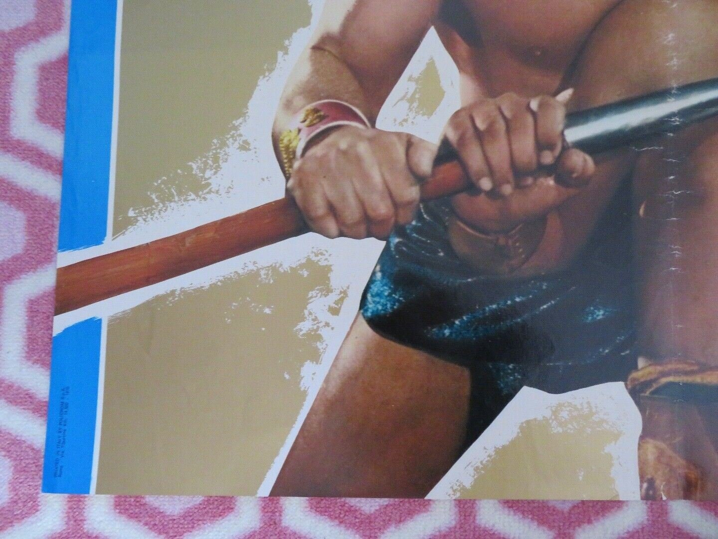 MACISTE GENGIS KHAN Hercules Against the Barbarians ITALIAN FOGLIO POSTER 1964 - Rendezvous Cinema