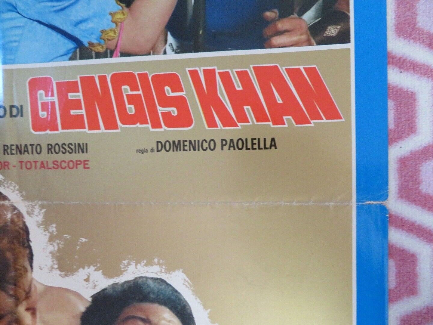 MACISTE GENGIS KHAN Hercules Against the Barbarians ITALIAN FOGLIO POSTER 1964 - Rendezvous Cinema