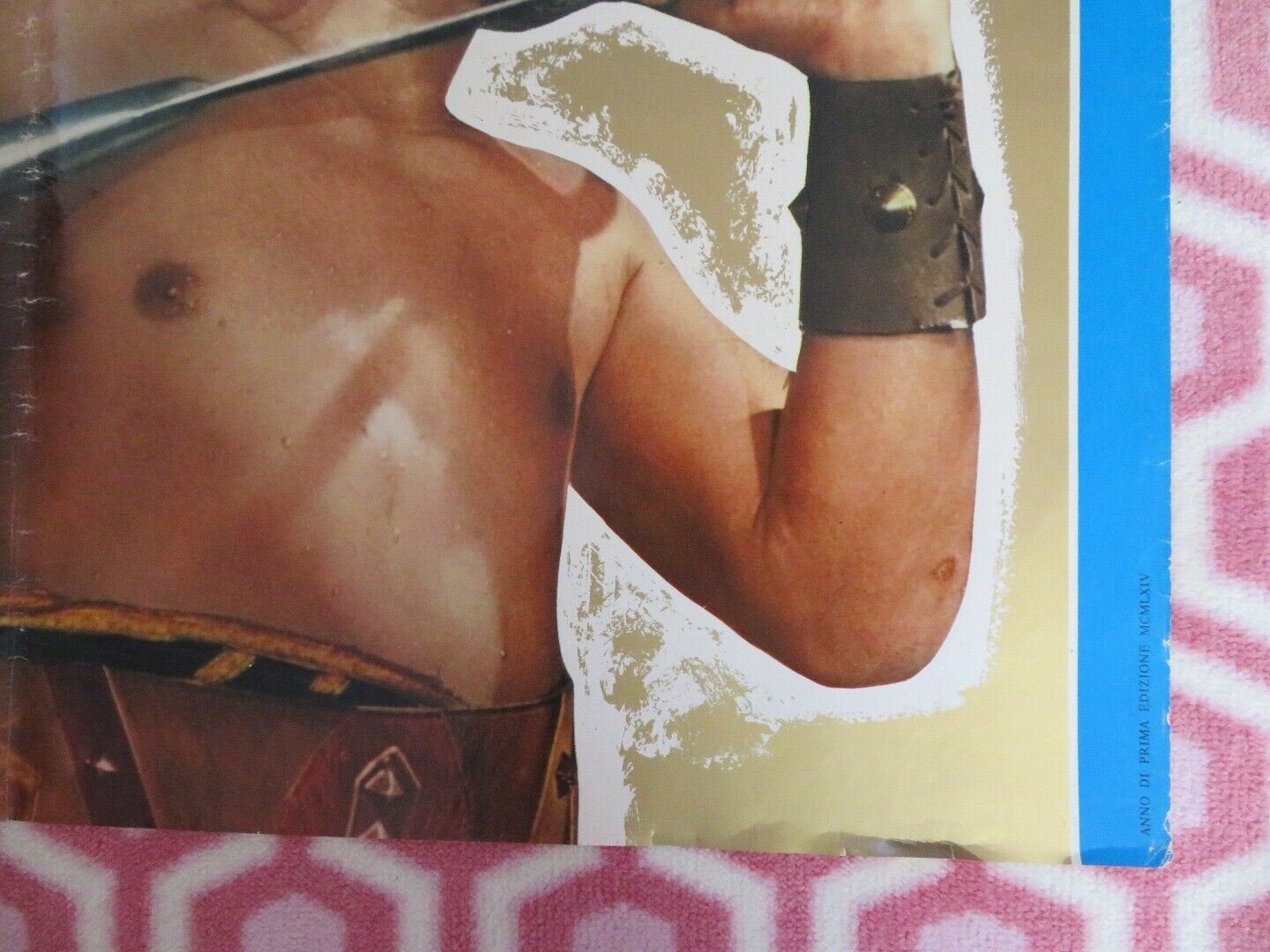 MACISTE GENGIS KHAN Hercules Against the Barbarians ITALIAN FOGLIO POSTER 1964 - Rendezvous Cinema