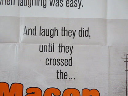 MACON COUNTRY LINE US ONE SHEET POSTER ALAN VINT CHERYL WATERS 1974 Movie posters