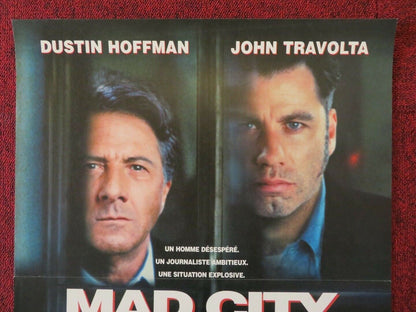 MAD CITY FRENCH (15"x 21") POSTER DUSTIN HOFFMAN JOHN TRAVOLTA 1997 Movie posters
