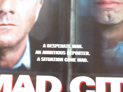 MAD CITY UK QUAD (30"x 40") ROLLED POSTER JOHN TRAVOLTA DUSTIN HOFFMAN 1997 Rendezvous Cinema Movie posters