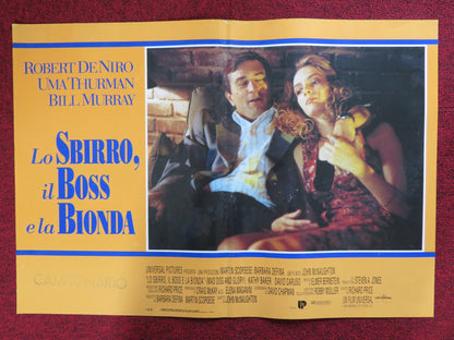 MAD DOG AND GLORY - A ITALIAN FOTOBUSTA POSTER ROBERT DE NIRO UMA THURMAN 1992 Rendezvous Cinema Movie posters