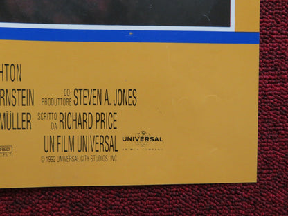 MAD DOG AND GLORY - A ITALIAN FOTOBUSTA POSTER ROBERT DE NIRO UMA THURMAN 1992 Rendezvous Cinema Movie posters