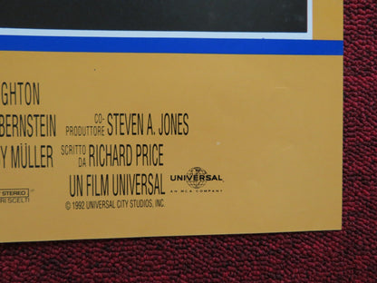 MAD DOG AND GLORY - C ITALIAN FOTOBUSTA POSTER ROBERT DE NIRO UMA THURMAN 1992 Rendezvous Cinema Movie posters