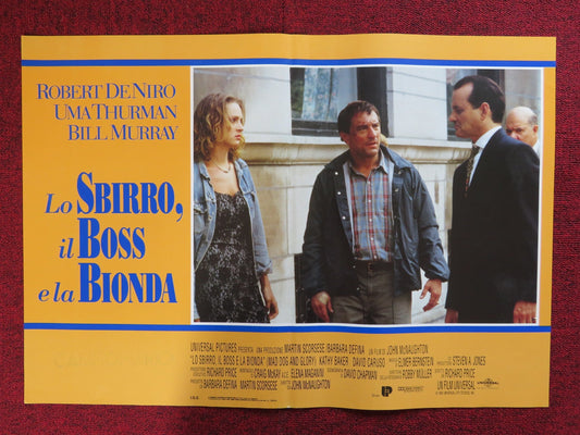 MAD DOG AND GLORY - D ITALIAN FOTOBUSTA POSTER ROBERT DE NIRO BILL MURRAY 1992 Rendezvous Cinema Movie posters