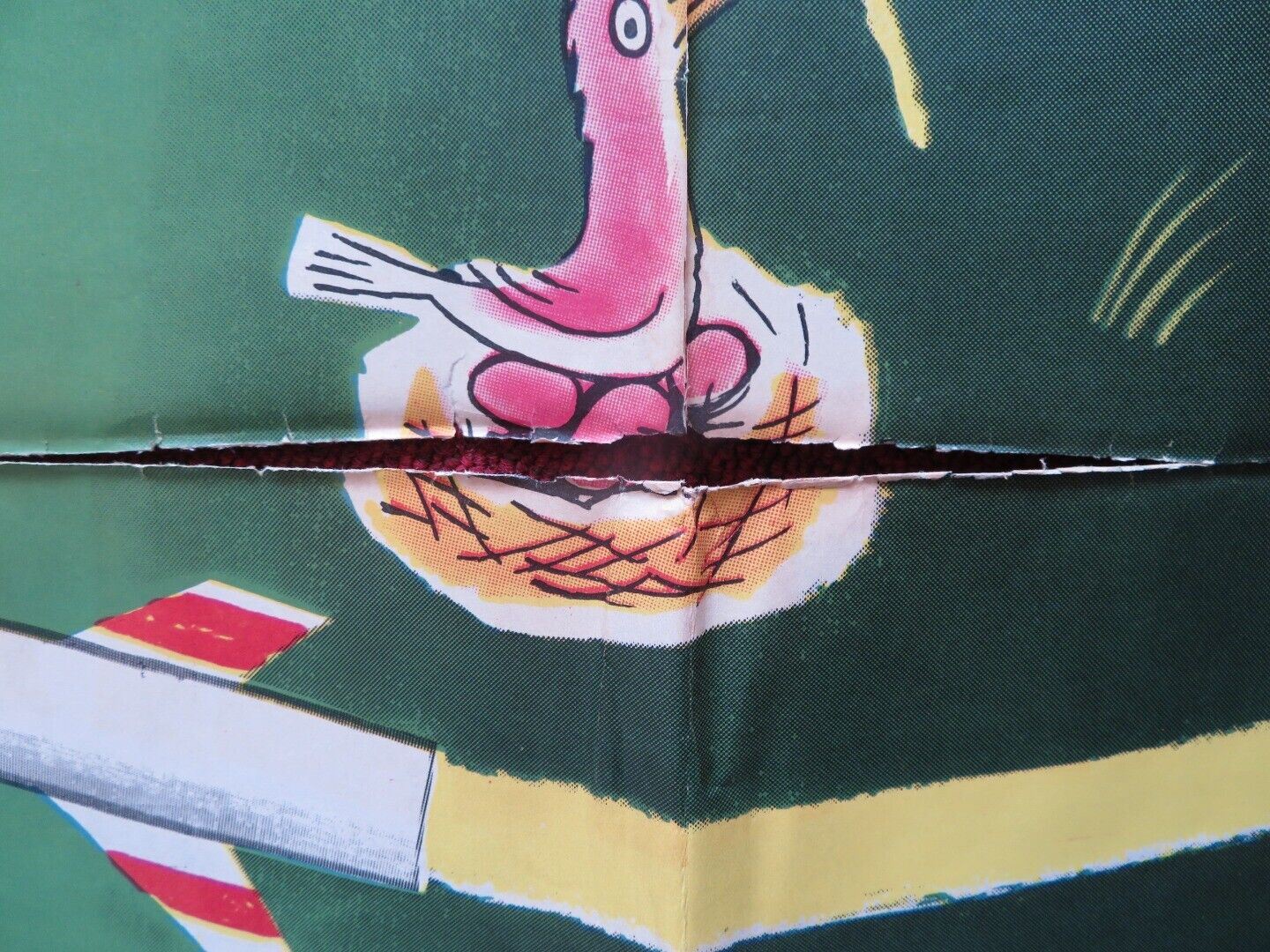 MAD LITTLE ISLAND USA ONE SHEET FOLDED POSTER DONALD SINDEN JEANNIE CARSON 1958 Movie posters