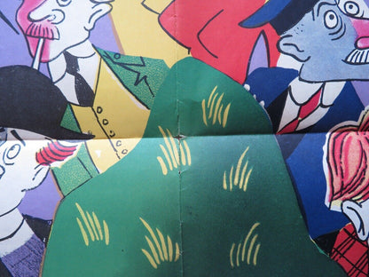 MAD LITTLE ISLAND USA ONE SHEET FOLDED POSTER DONALD SINDEN JEANNIE CARSON 1958 Movie posters