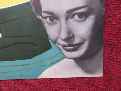 MAD LITTLE ISLAND USA ONE SHEET FOLDED POSTER DONALD SINDEN JEANNIE CARSON 1958 Movie posters