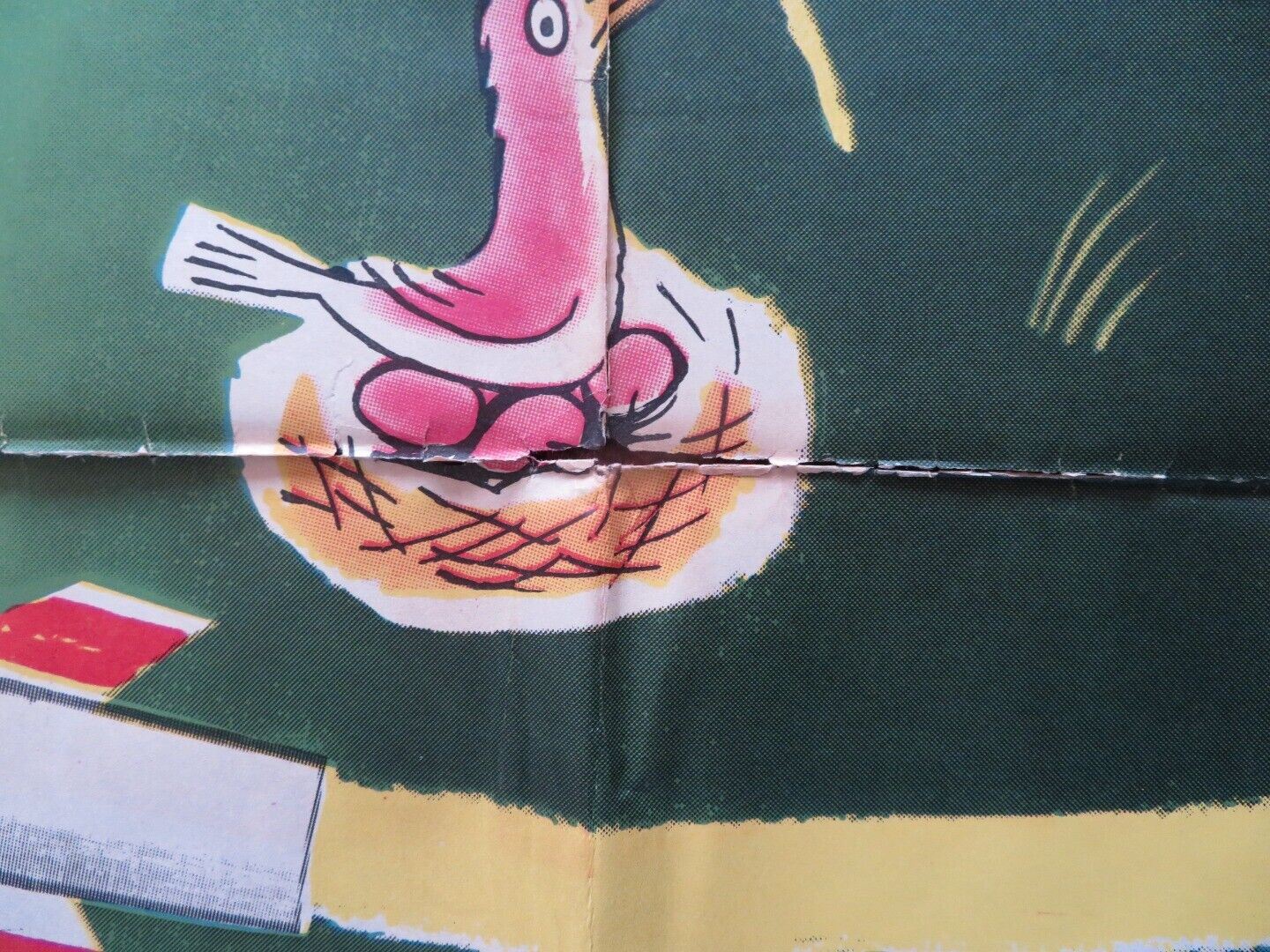 MAD LITTLE ISLAND USA ONE SHEET FOLDED POSTER DONALD SINDEN JEANNIE CARSON 1958 Movie posters