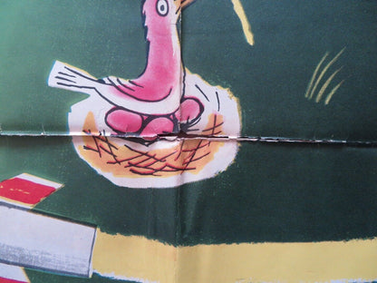 MAD LITTLE ISLAND USA ONE SHEET FOLDED POSTER DONALD SINDEN JEANNIE CARSON 1958 Movie posters